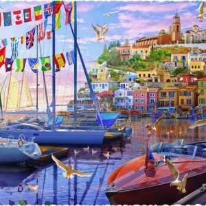 Product Image and Link for A Sunny Day In Porto (450 Piece Wooden Jigsaw Puzzle)