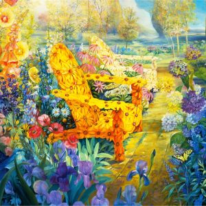 Product Image and Link for Adirondack Summer (470 Piece Wooden Jigsaw Puzzle)
