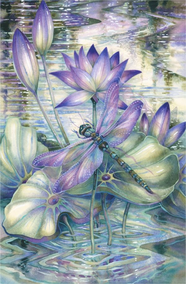 Product Image and Link for Amethyst Sunrise (459 Piece Wooden Jigsaw Puzzle)