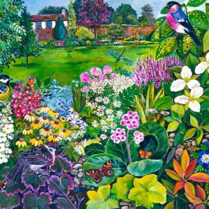 Product Image and Link for An English Cottage Garden – 425 Piece Wooden Jigsaw Puzzle