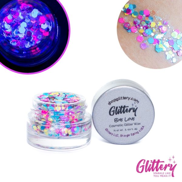 Product Image and Link for Glitter Wax-Cosmetic Glitter for face and body
