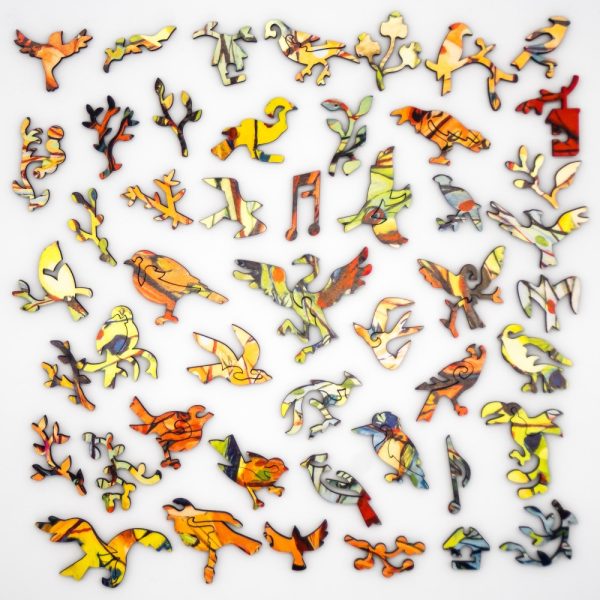 Product Image and Link for 27 Birds (452 Piece Wooden Jigsaw Puzzle)