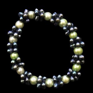 Product Image and Link for Green Clusters Freshwater Pearl Bracelet