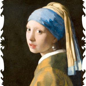 Product Image and Link for Girl With A Pearl Earring (54 Piece Mini Wooden Jigsaw Puzzle)