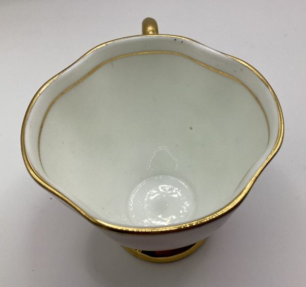 Product Image and Link for Clarence Vintage Teacup Saucer Bone China Rosa Elegance