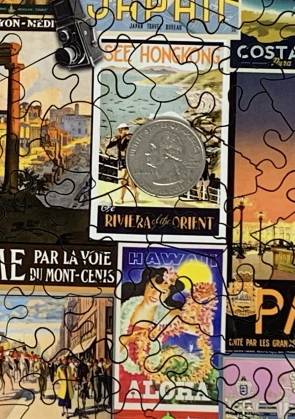 Product Image and Link for Vintage Travel Posters (502 Piece Wooden Jigsaw Puzzle)