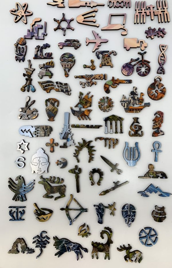 Product Image and Link for A Short History Of Civilization (472 Piece Wooden Jigsaw Puzzle)