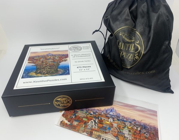 Product Image and Link for A Short History Of Civilization (472 Piece Wooden Jigsaw Puzzle)
