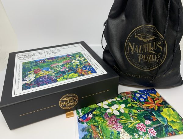 Product Image and Link for An English Cottage Garden – 425 Piece Wooden Jigsaw Puzzle