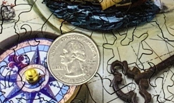 Product Image and Link for Ship In A Bottle (50 Piece Mini Wooden Jigsaw Puzzle)