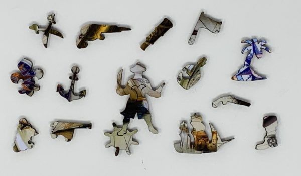 Product Image and Link for Ship In A Bottle (50 Piece Mini Wooden Jigsaw Puzzle)