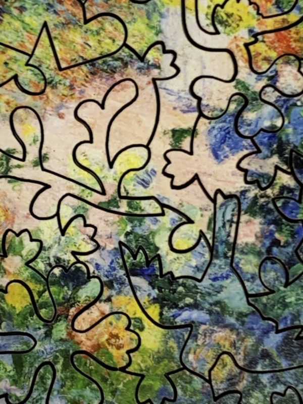 Product Image and Link for Monet’s Garden At Giverny, 1895 (48 Piece Mini Wooden Jigsaw Puzzle)
