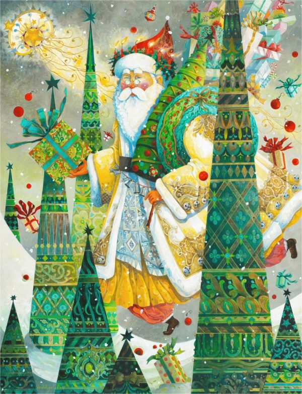 Product Image and Link for Magic Is In The Air (471 Pieces) Christmas Wooden Puzzle
