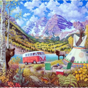Product Image and Link for Maroon Bells (500 Piece Wooden Jigsaw Puzzle)