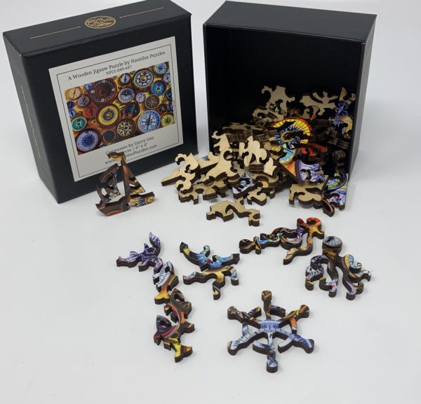 Product Image and Link for Compasses – 49 Piece MINI Wooden Jigsaw Puzzle