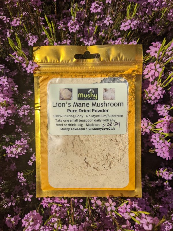 Product Image and Link for Lions Mane Mushroom Powder