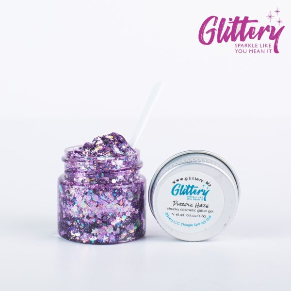 Product Image and Link for Glittery Gel–Cosmetic Glitter for Face and Body