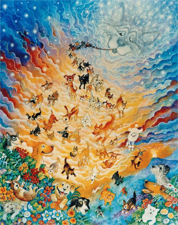 Product Image and Link for The Creation Of Dogs (480 Piece Wooden Jigsaw Puzzle)