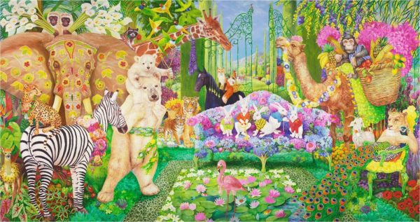 Product Image and Link for The Living Room (495 Piece Panoramic Wooden Jigsaw Puzzle)