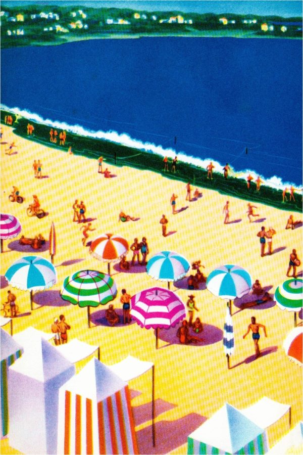 Product Image and Link for Umbrellas And Cabanas (50 Piece Mini Wooden Jigsaw Puzzle)