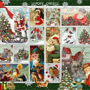 Product Image and Link for Victorian Christmas (517 Piece Christmas Wooden Puzzle)