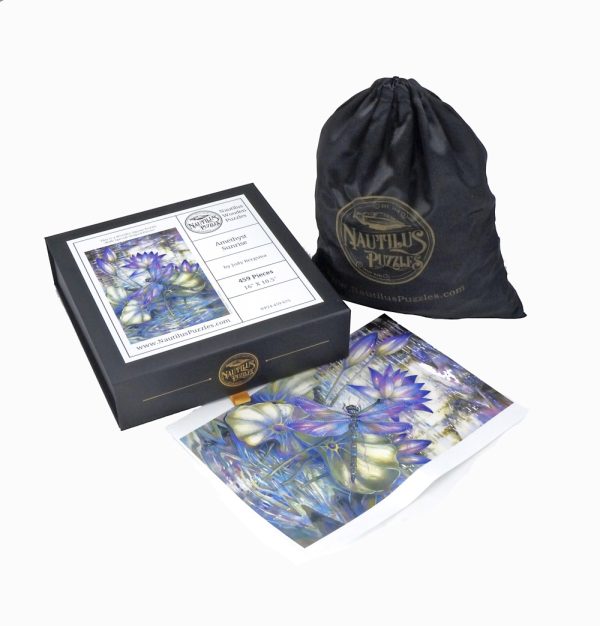 Product Image and Link for Amethyst Sunrise (459 Piece Wooden Jigsaw Puzzle)