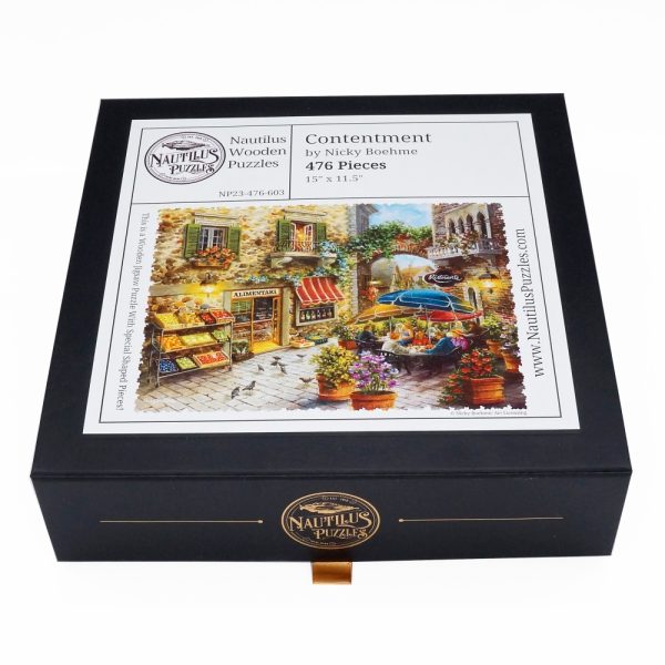 Product Image and Link for Contentment (476 Piece Wooden Jigsaw Puzzle)