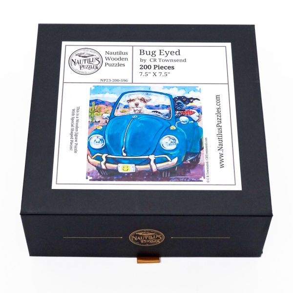 Product Image and Link for Bug Eyed (200 Piece Wooden Jigsaw Puzzle)
