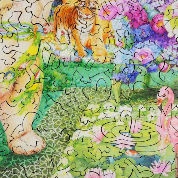 Product Image and Link for The Living Room (495 Piece Panoramic Wooden Jigsaw Puzzle)