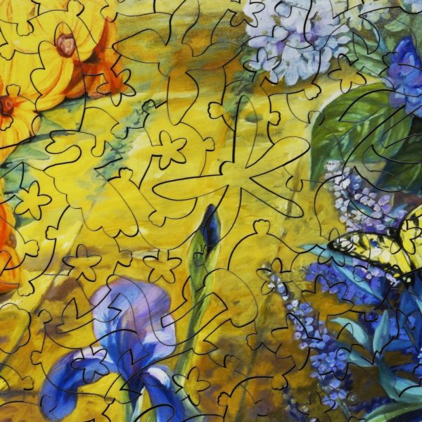 Product Image and Link for Adirondack Summer (470 Piece Wooden Jigsaw Puzzle)
