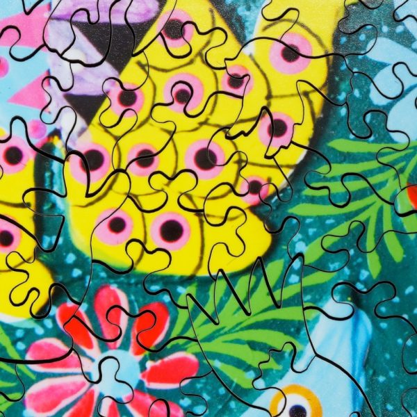 Product Image and Link for Mexican Folk Art (450 Piece Wooden Jigsaw Puzzle)