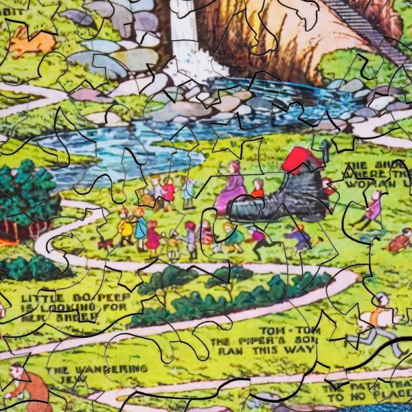 Product Image and Link for The Land Of Make Believe – 516 Piece Wooden Jigsaw Puzzle