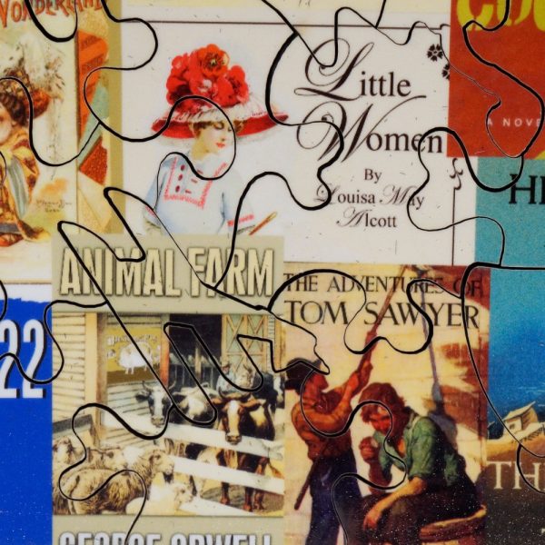 Product Image and Link for Great Novels (50 Pieces) Mini Wooden Jigsaw Puzzle