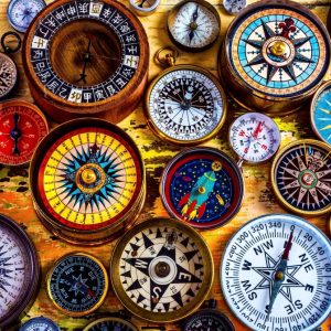 Product Image and Link for Compasses – 49 Piece MINI Wooden Jigsaw Puzzle