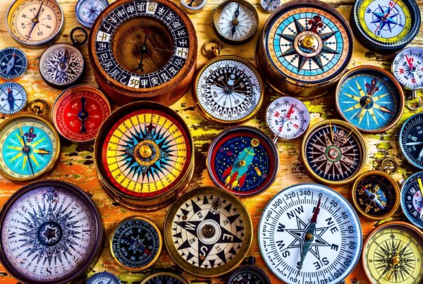 Product Image and Link for Compasses – 49 Piece MINI Wooden Jigsaw Puzzle