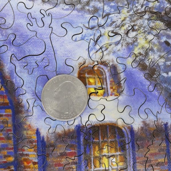 Product Image and Link for Christmas Cottage (501 Piece Christmas Wooden Jigsaw Puzzle)