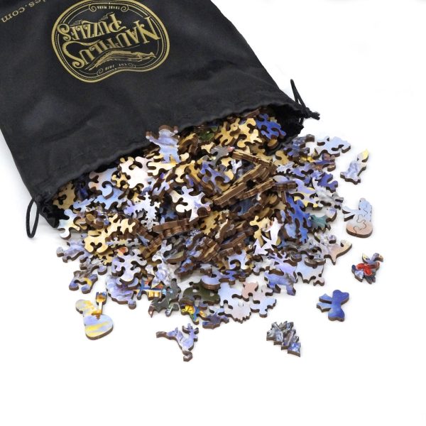Product Image and Link for Christmas Cottage (501 Piece Christmas Wooden Jigsaw Puzzle)