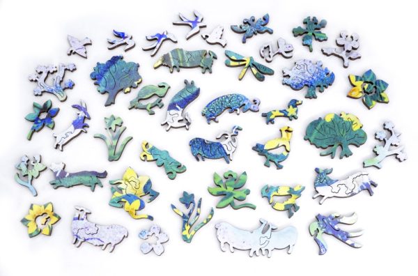 Product Image and Link for Daffodil Days (466 Piece Wooden Jigsaw Puzzle)