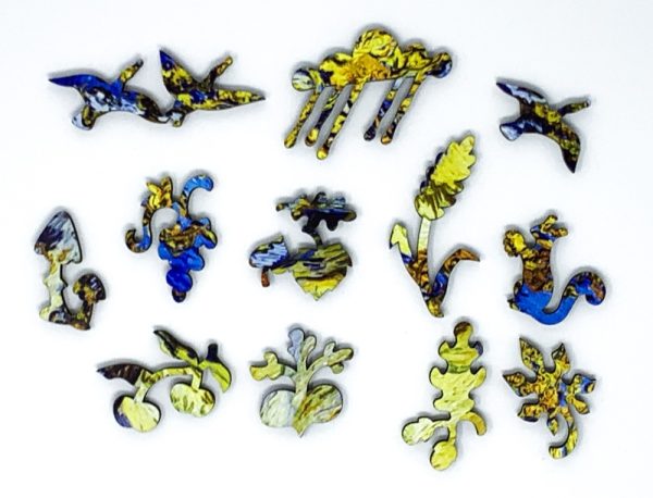Product Image and Link for The Mulberry Tree By Vincent Van Gogh (50 Piece Mini Wooden Jigsaw Puzzle)