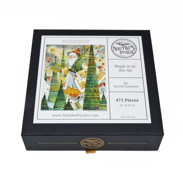Product Image and Link for Magic Is In The Air (471 Pieces) Christmas Wooden Puzzle