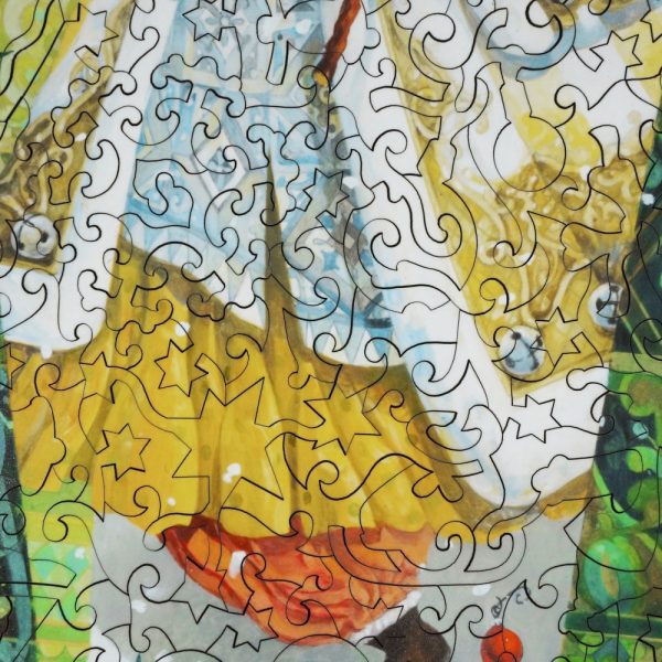 Product Image and Link for Magic Is In The Air (471 Pieces) Christmas Wooden Puzzle