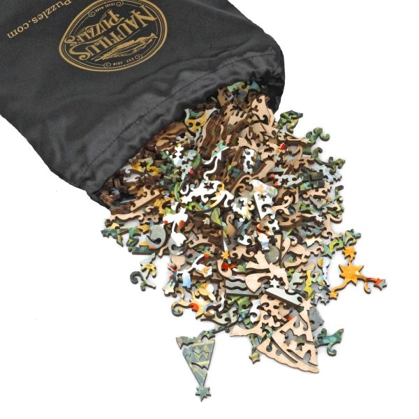 Product Image and Link for Magic Is In The Air (471 Pieces) Christmas Wooden Puzzle