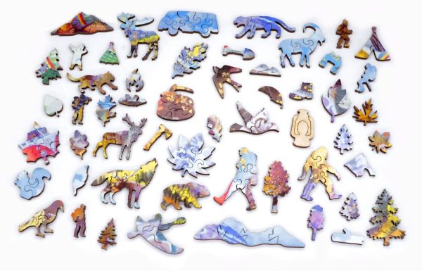 Product Image and Link for Maroon Bells (500 Piece Wooden Jigsaw Puzzle)