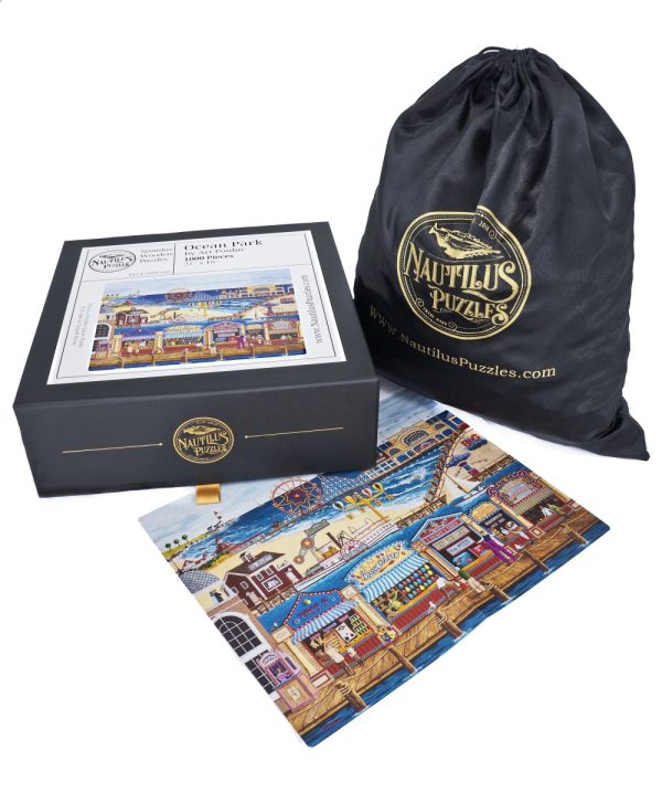 Product Image and Link for Ocean Park (1000 Piece Wooden Jigsaw Puzzle)