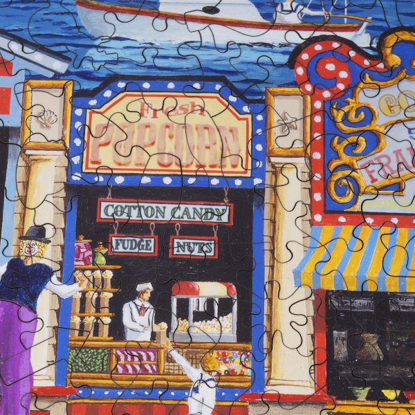 Product Image and Link for Ocean Park (1000 Piece Wooden Jigsaw Puzzle)