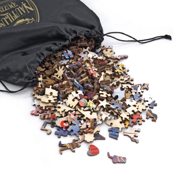 Product Image and Link for Ocean Park (1000 Piece Wooden Jigsaw Puzzle)