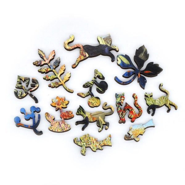 Product Image and Link for Pond Cats (57 Piece Mini Wooden Jigsaw Puzzle)