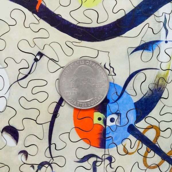 Product Image and Link for Harlequin’s Carnival By Joan Miró (279 Piece Wooden Jigsaw Puzzle)