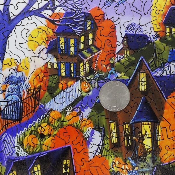 Product Image and Link for Halloween Spooktacular – 479 Piece Halloween Wooden Jigsaw Puzzle
