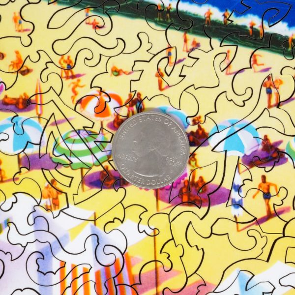 Product Image and Link for Umbrellas And Cabanas (50 Piece Mini Wooden Jigsaw Puzzle)